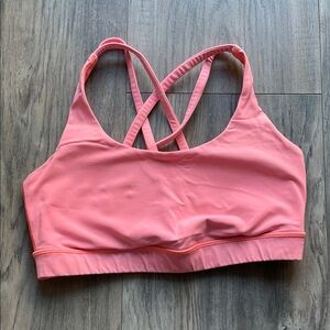 Lululemon Athletica Coral Sports Bra